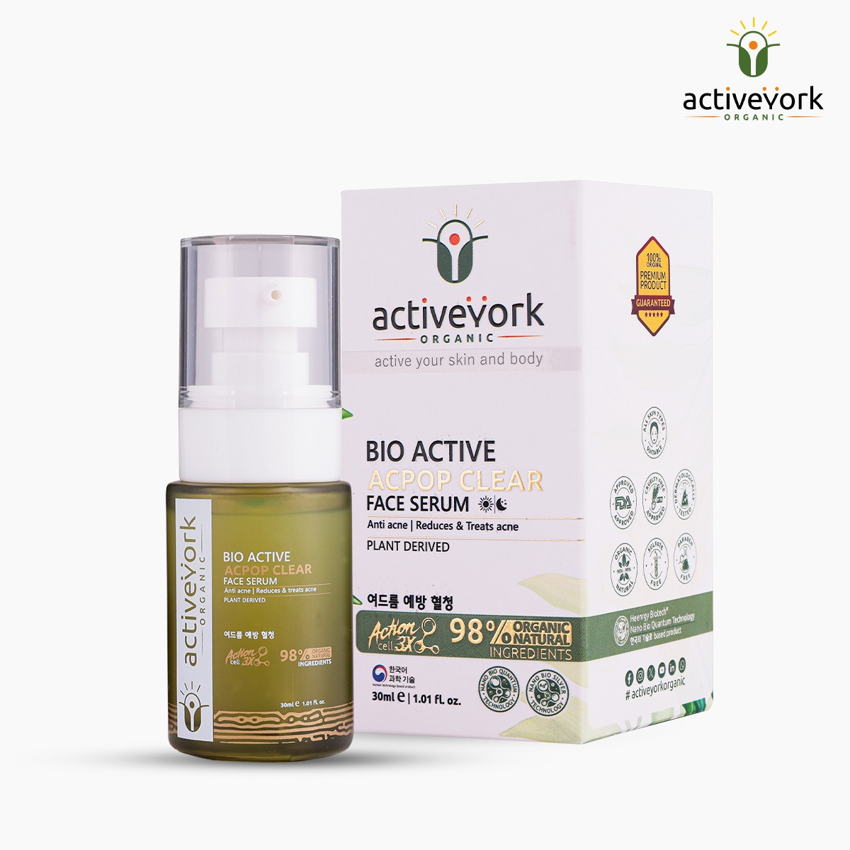 BIO ACTIVE ACPOP CLEAR FACE SERUM