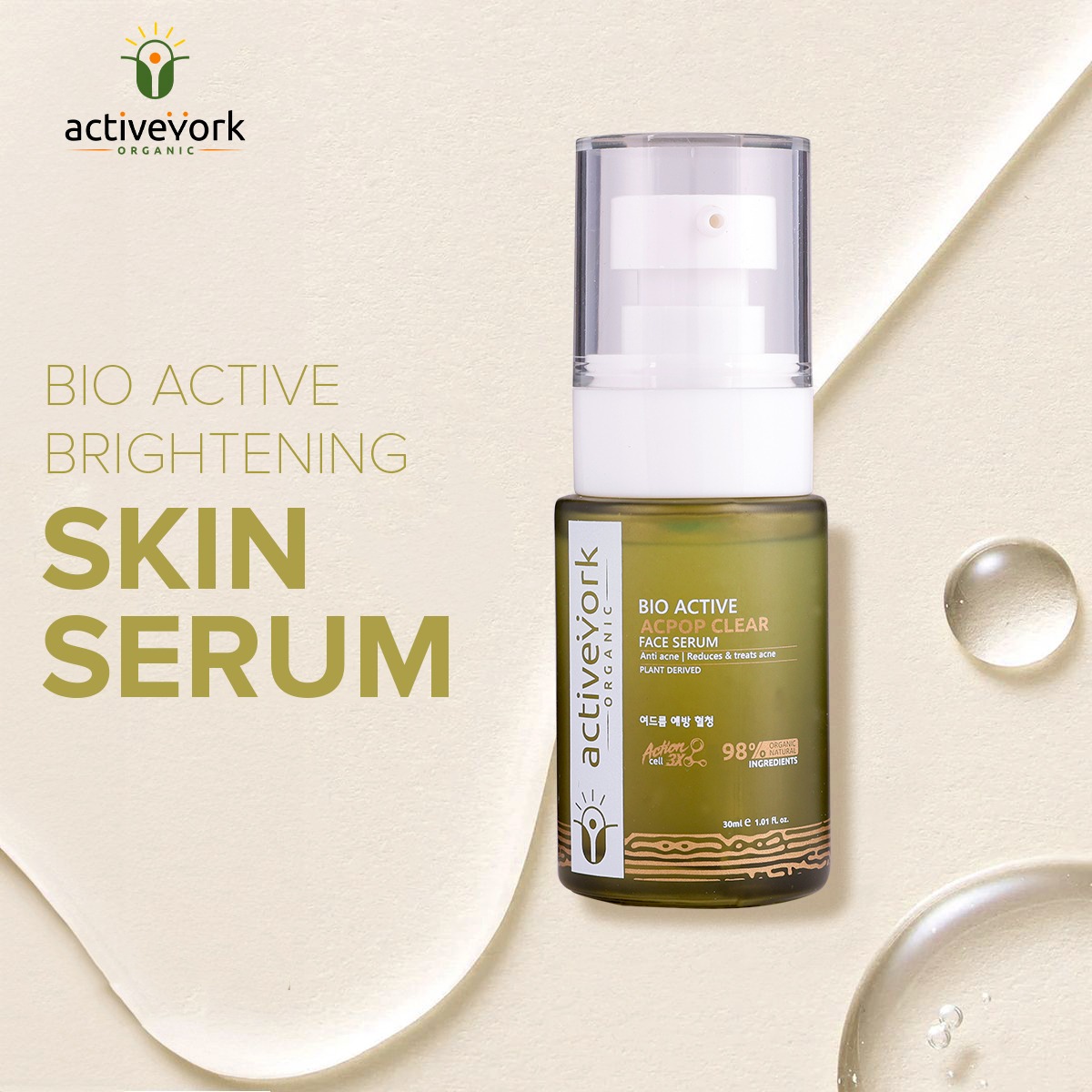 BIO ACTIVE ACPOP CLEAR FACE SERUM